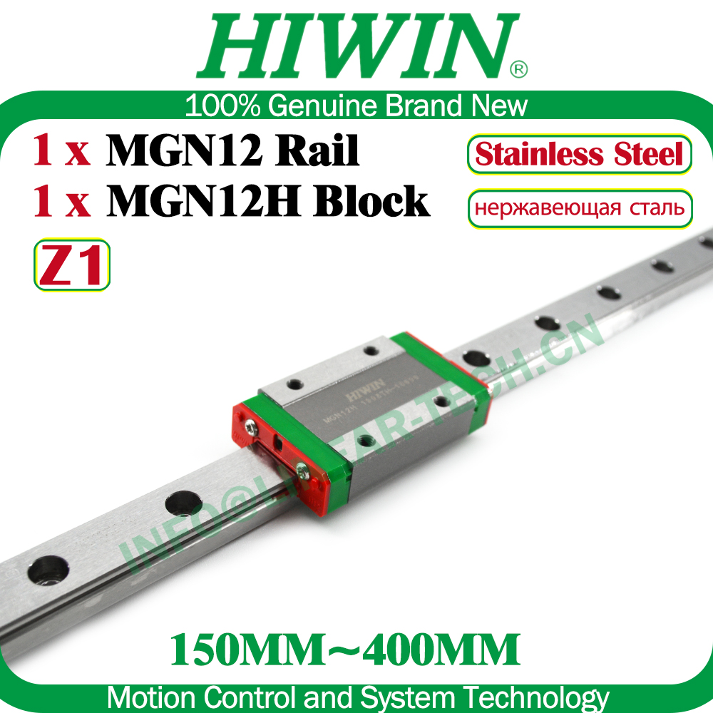 HIWIN Stainless Steel MGN12H Z - огляд і ціна Linear Rail Mgn12H Set