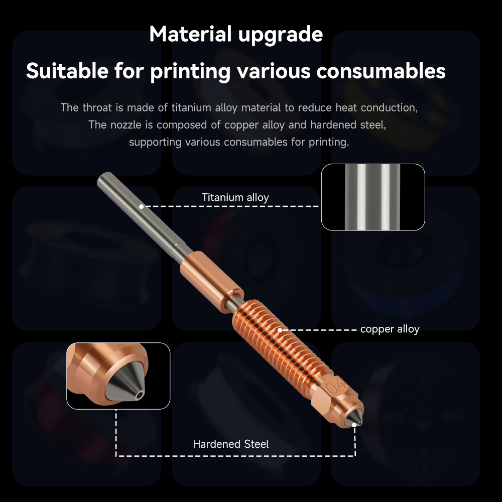 2025 NEW Hotend For Creality K - огляд і ціна High Flow Ceramic Hotend
