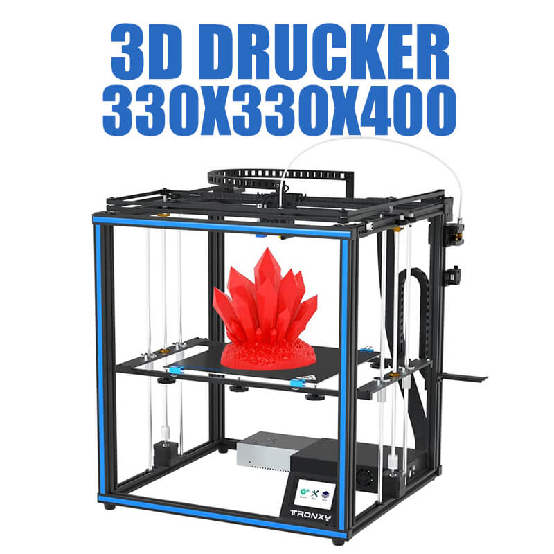 Tronxy X5SA Impressora 3D Prin - огляд і ціна Corexy 3D Printer Kit