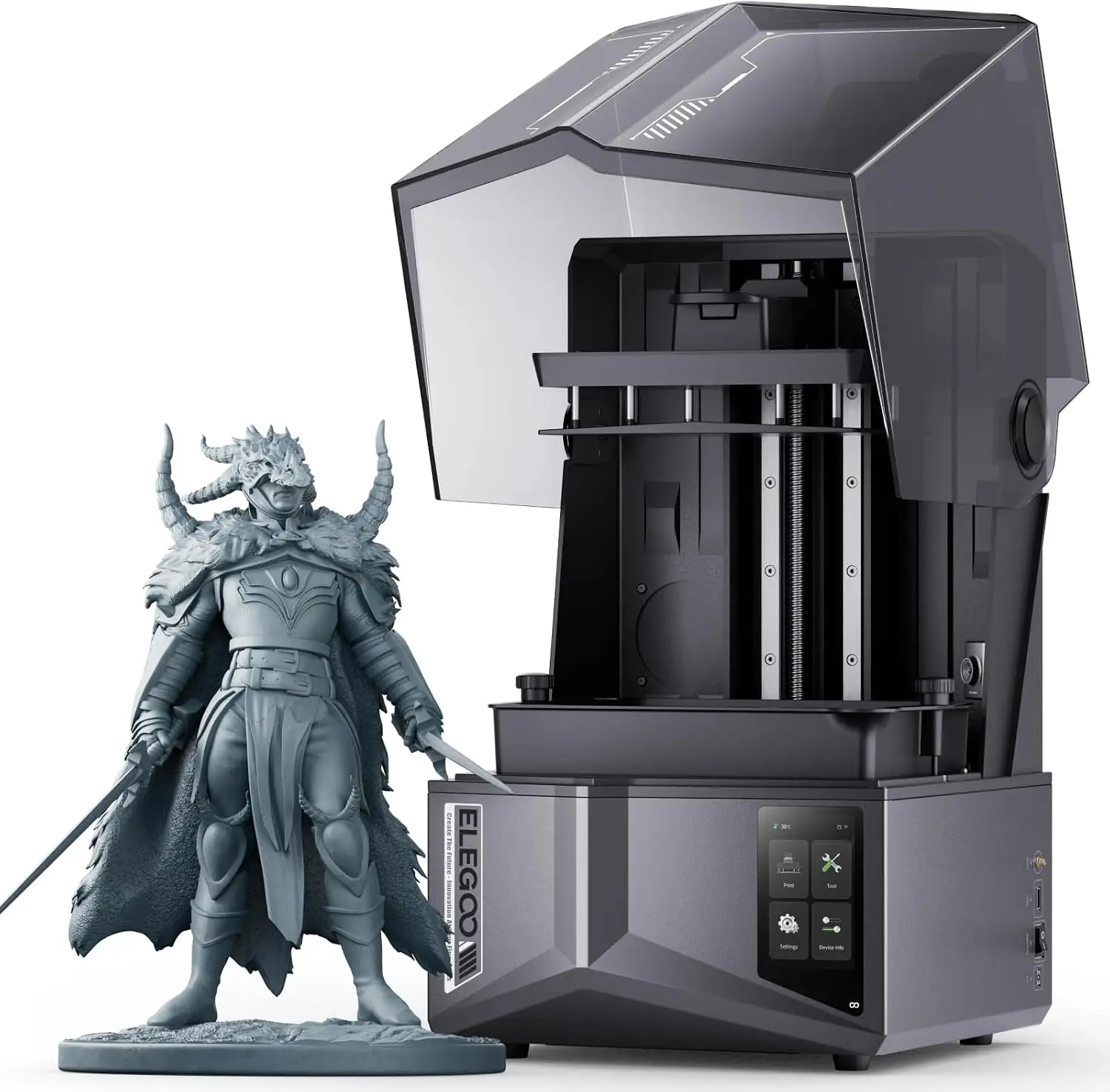 Saturn 4 Ultra 12K Resin 3D Pr - огляд і ціна 12K Monochrome Lcd Resin 3D Printer